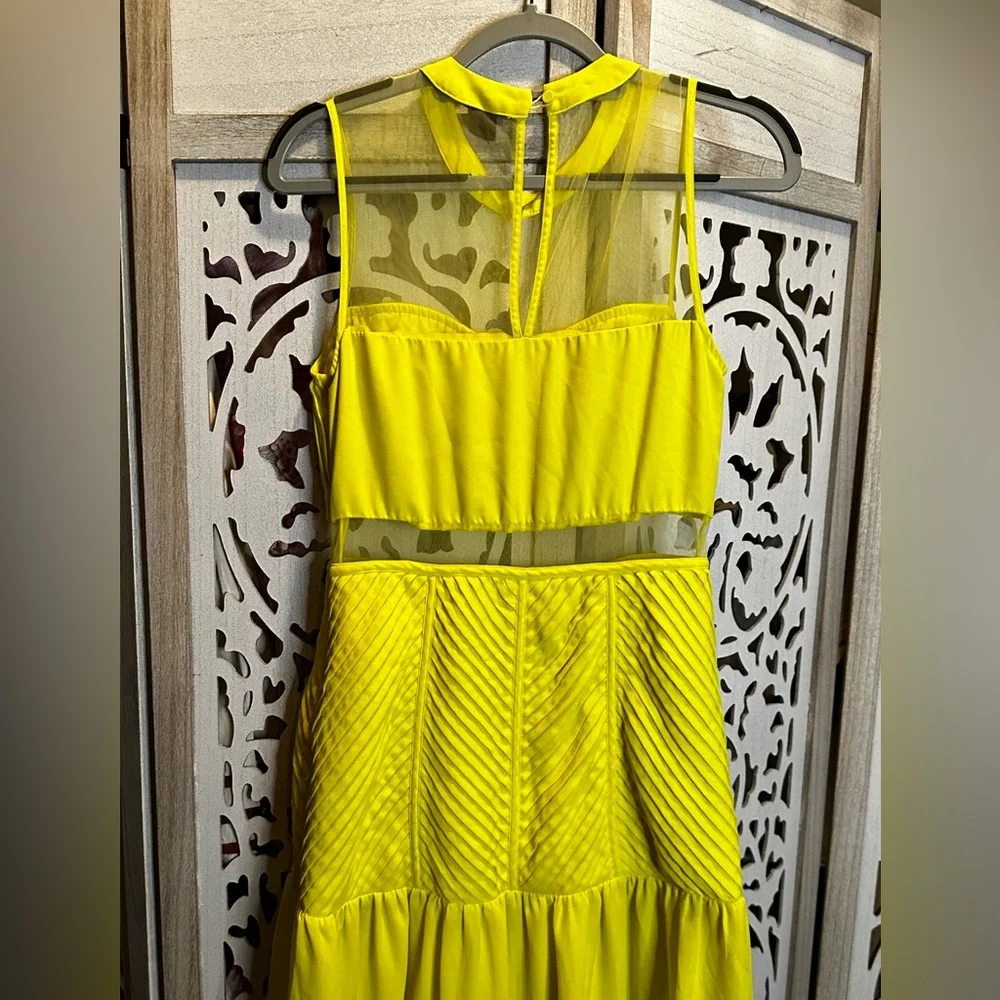 Anthropologie Vineet Bahl Puff-Sleeve Textured Dress - Picture 9 of 9
